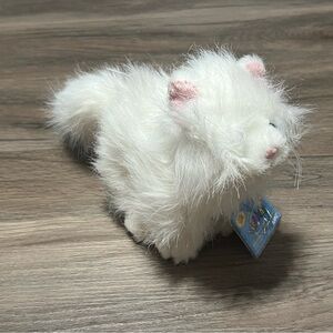 Ganz Webkinz White Persian Cat HM110 w/ Sealed Code Plush Stuffed Animal NWT